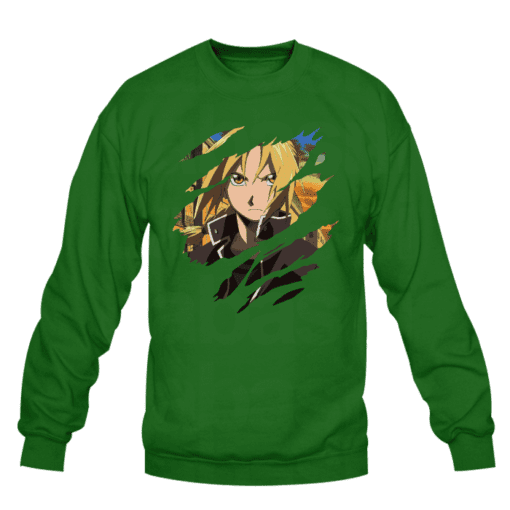 Sweat-shirt fullmetal alchemist edward elric